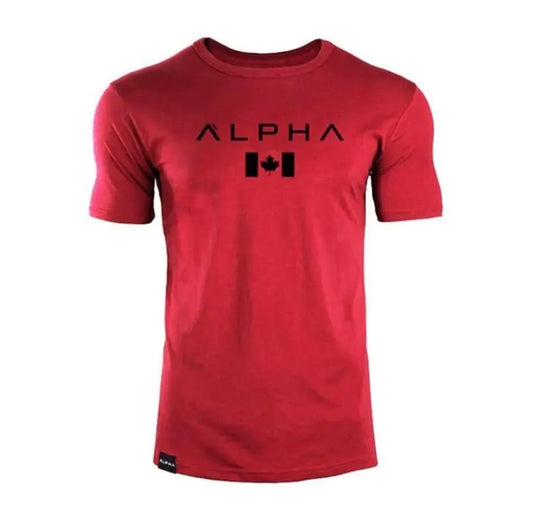 Muscle Captain Short Sleeve Gym T-Shirt -Fitted Bodybuilding Tee - My Store