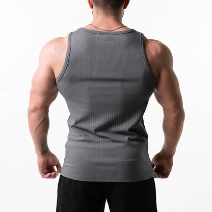 Cotton Exercise Vest -Lightweight Breathable Gym Top - My Store