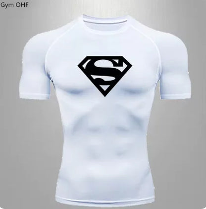 Men's Sports Quick Dry Compression T-Shirt -Stretch Performance Fit - My Store