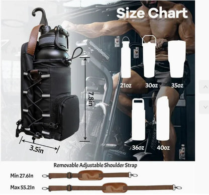 Waterproof Portable Gym Bag -Durable Sports Duffel with Compartments - My Store