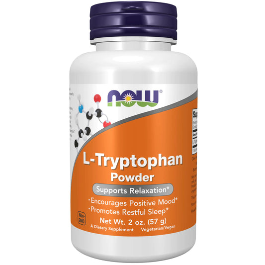 L-Tryptophan Powder Free-Form Supports Relaxation* Amino Acid 2-Ounce - My Store