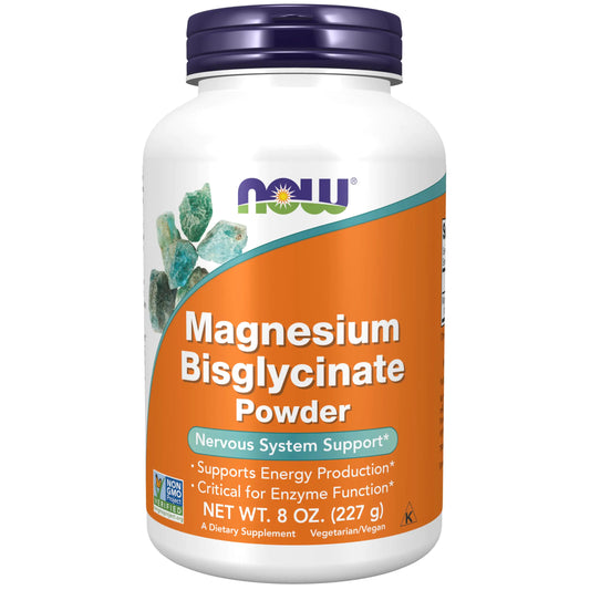 Magnesium Bisglycinate Powder Enzyme Function* Nervous System Support* 8-Ounce - My Store