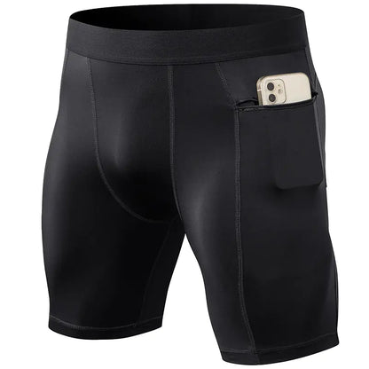 Men's Gym Shorts with Zipper Pockets -Secure Activewear Shorts - My Store