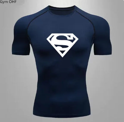 Men's Sports Quick Dry Compression T-Shirt -Stretch Performance Fit - My Store