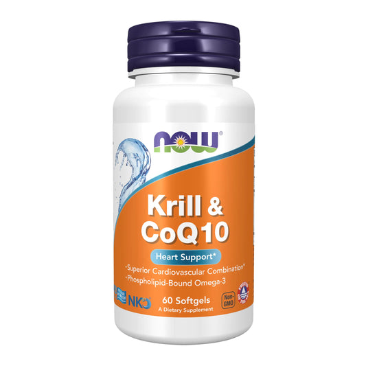 Krill & CoQ10 Phospholipid-Bound Omega-3 Heart Support* 60 Softgels - My Store