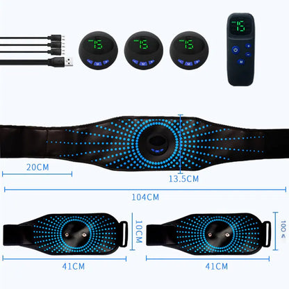 Upgraded Silicone Fitness Belt – Abdominal Slimming & Core Massage Trainer - My Store