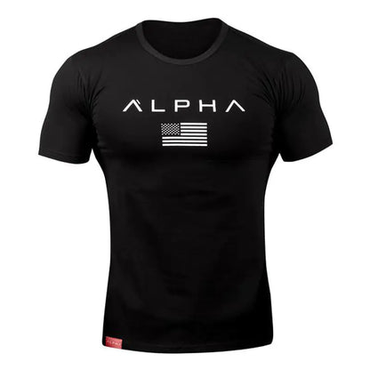 Muscle Captain Short Sleeve Gym T-Shirt -Fitted Bodybuilding Tee - My Store