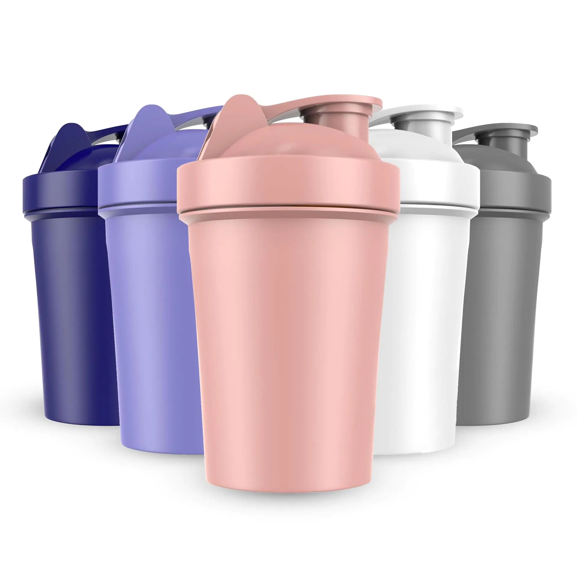Protein Shaker Bottles 5 Pack 20 oz (600 ml) – BPA-Free Dishwasher Safe Shakers - My Store