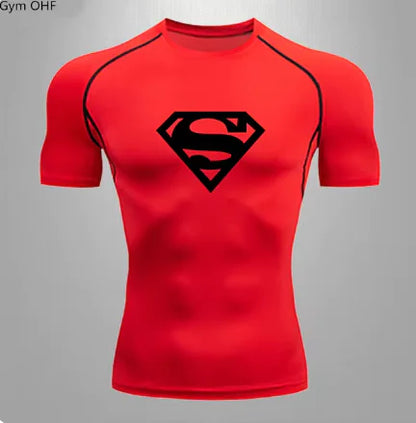 Men's Sports Quick Dry Compression T-Shirt -Stretch Performance Fit - My Store